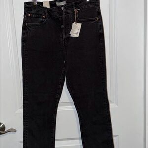 American Eagle Outfitters High Rise Black Jeans